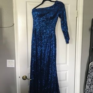 Royal Blue Dress